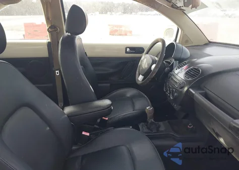 2006 Volkswagen New Beetle Tdi из США, поврежденный, VIN 3VWRR31C96M404392